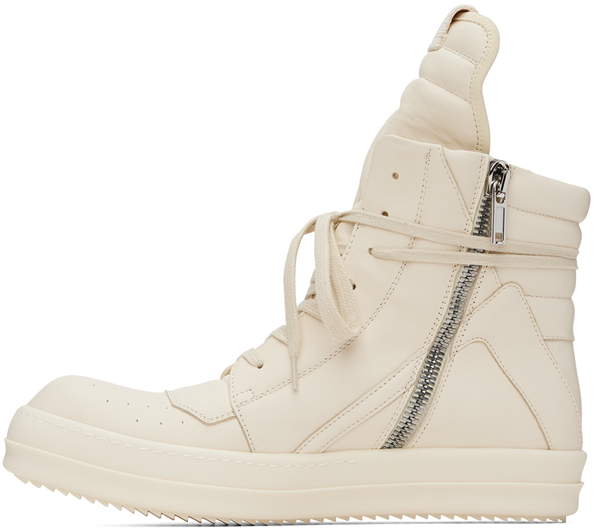 Rick Owens Off-White Porterville Geobasket Sneakers