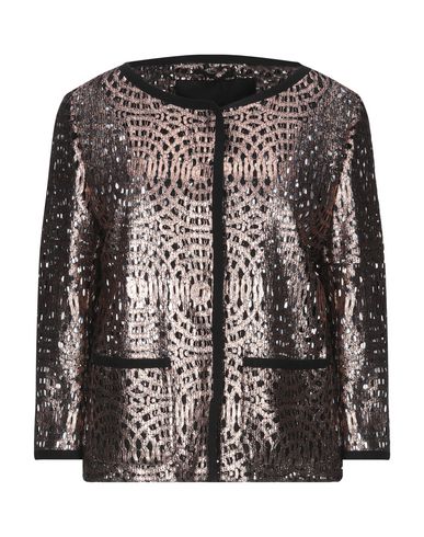 Woman Blazer Copper Size 6 Cotton, Polyamide, Viscose, Acrylic Resin, Elastane