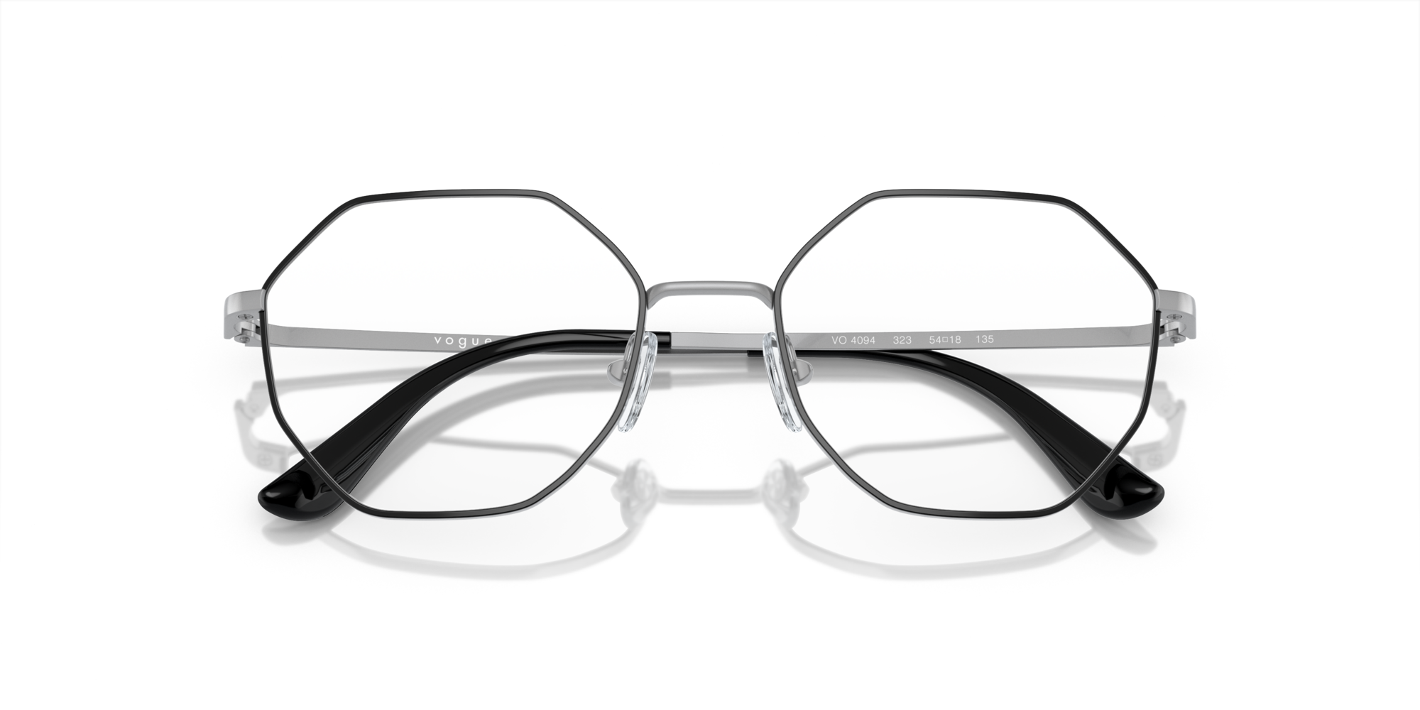VOGUE EYEWEAR Woman VOGUE EYEWEAR VO4094 323 Optical frames Metal Black Geometric