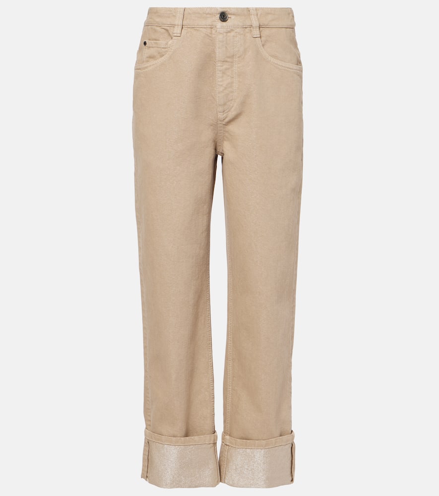 Brunello Cucinelli Mid-rise straight jeans