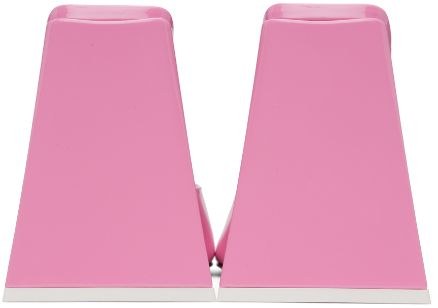 Pink devon mules