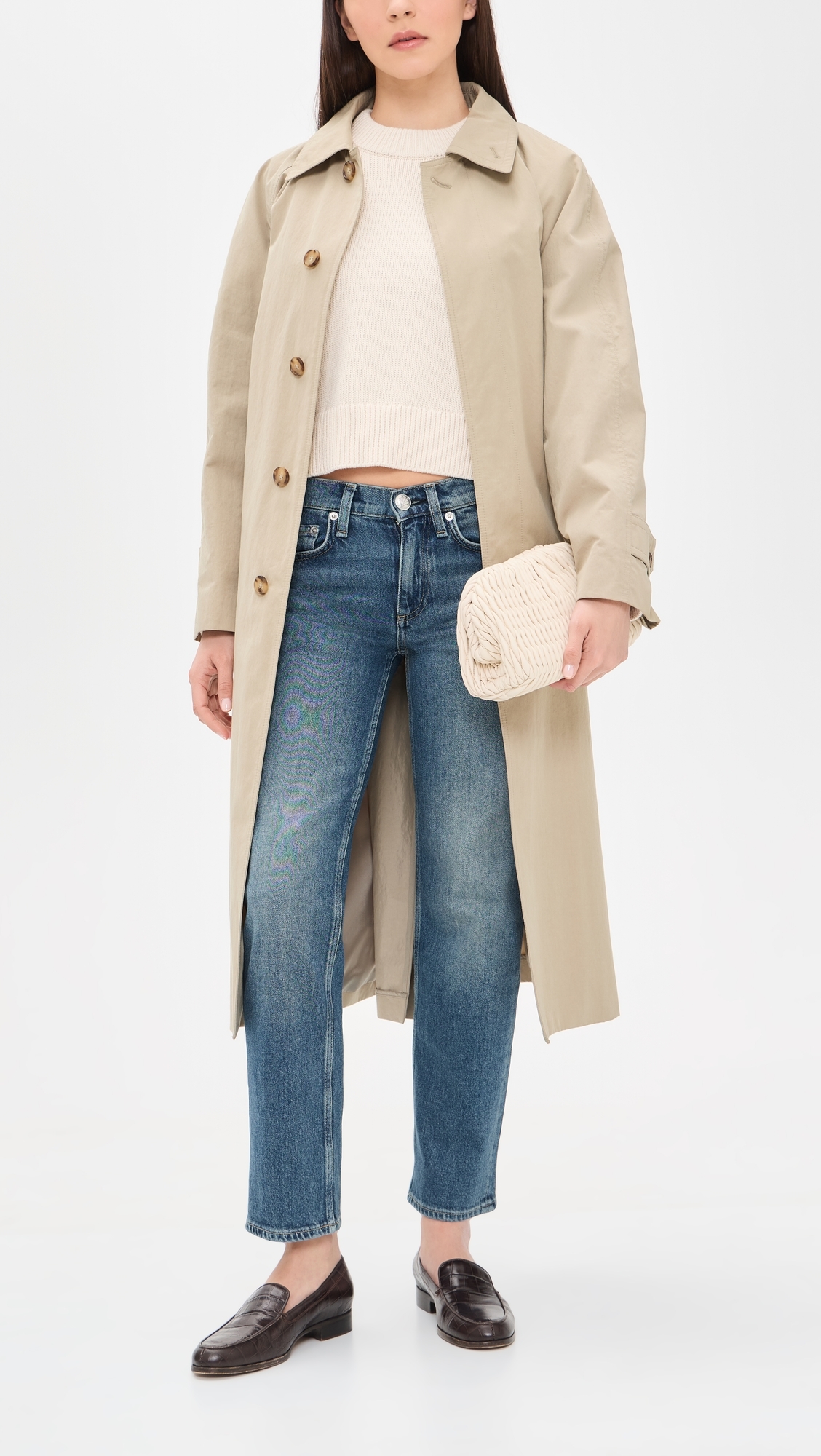 Harlow Low Rise Ankle Straight Jeans Easton