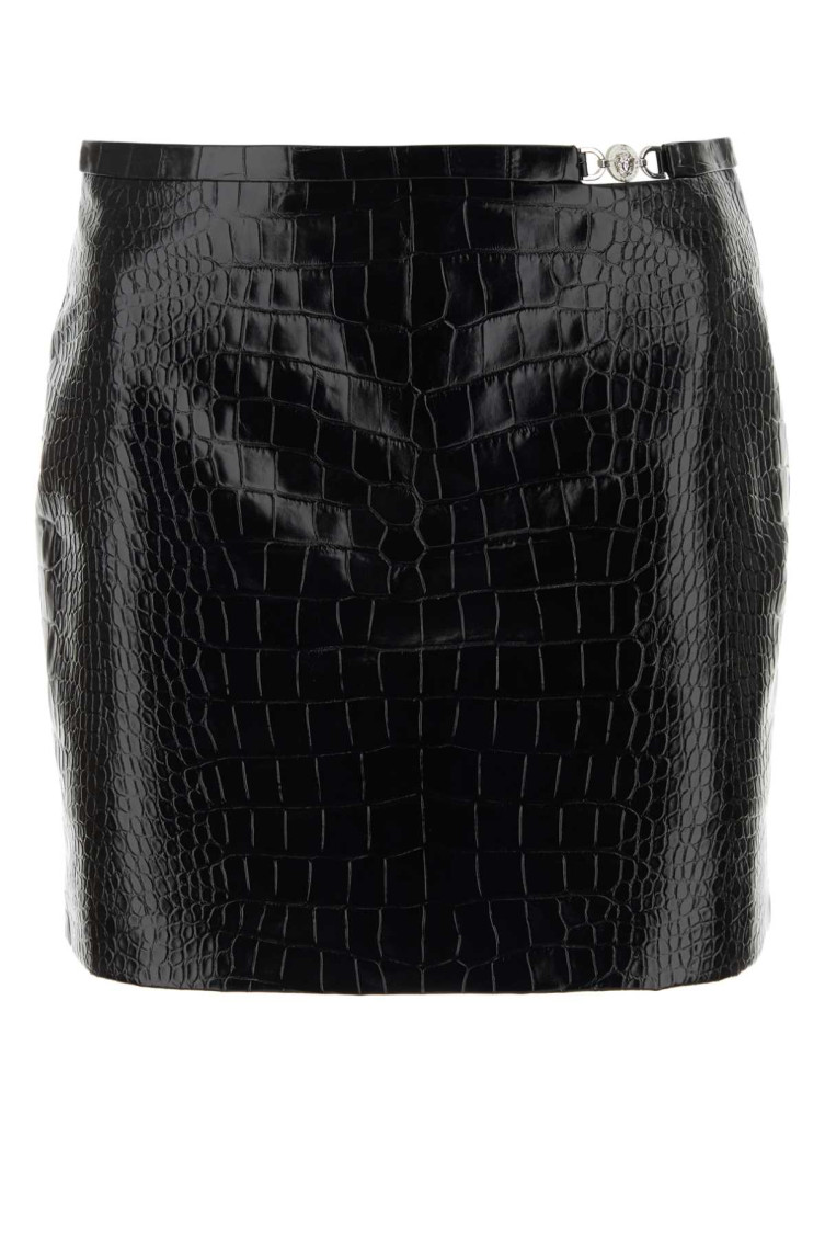 Back Zip Skinned Skirt