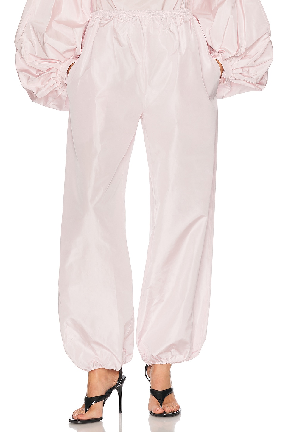 ALAÏA Balloon Pant in Rose Pale - Blush.  42 also in 36