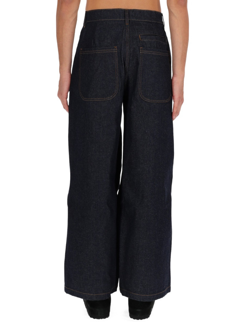 Dark Blue Relaxed Jeans