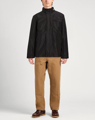 Man Jacket Black Size L Polyester, Polyamide
