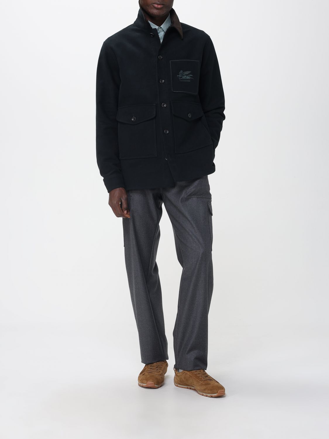 Pants Men color Grey