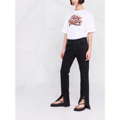 Logo-print oversized T-shirt - White