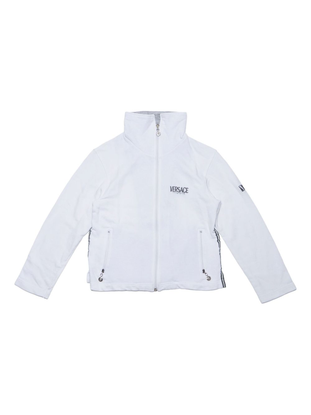1990s logo-embroidered sweatshirt - White