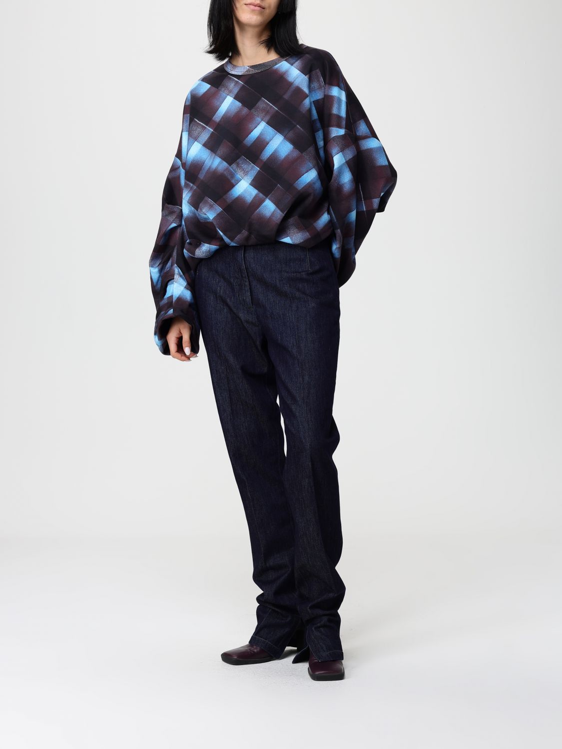 Pants Woman color Indigo