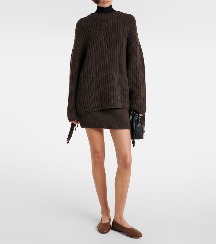 Lovi cashmere miniskirt