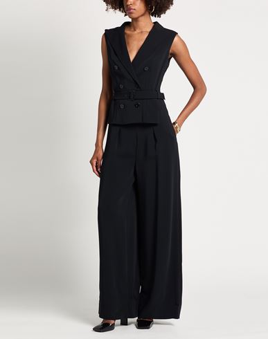 Woman Jumpsuit Black Size 6 Viscose, Elastane