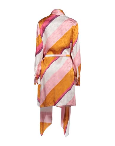 Woman Midi dress Orange Size 4 Silk