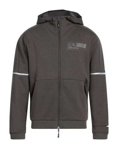 Man Sweatshirt Lead Size M Polyester, Cotton, Elastane