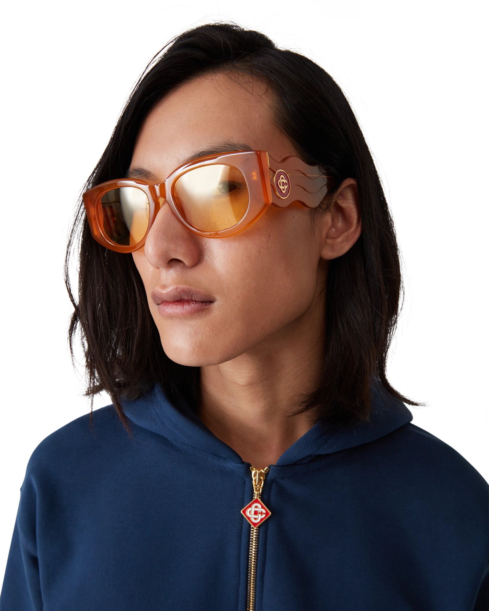 Orange The Memphis Sunglasses by 