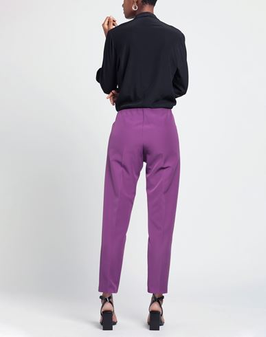 Woman Pants Deep purple