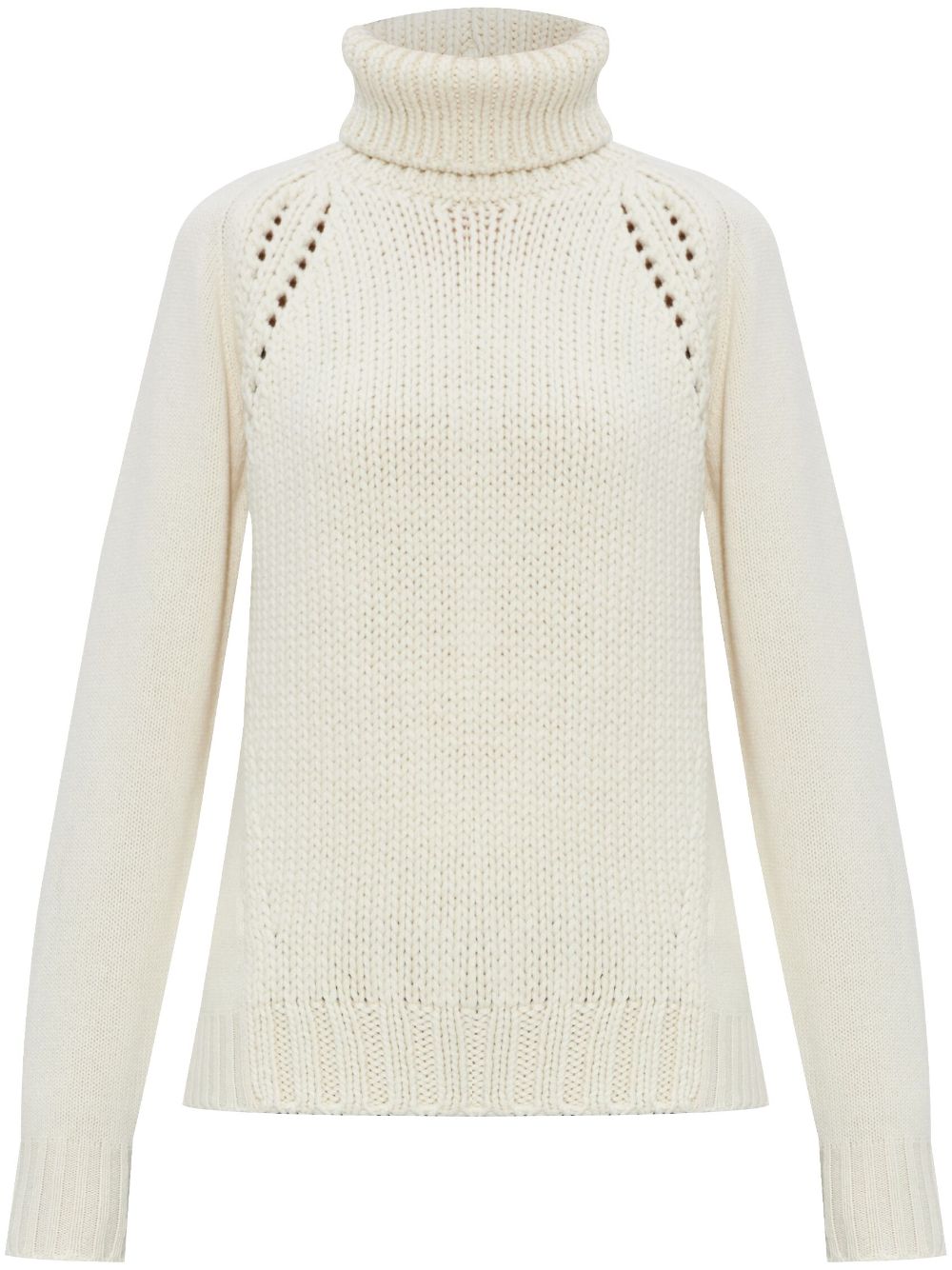 Roll-neck jumper - Neutrals