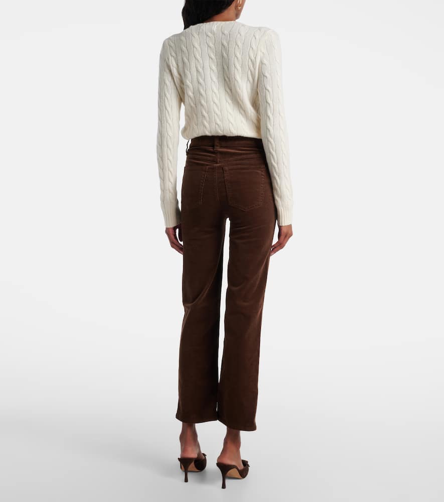 Le Sleek mid-rise straight jeans
