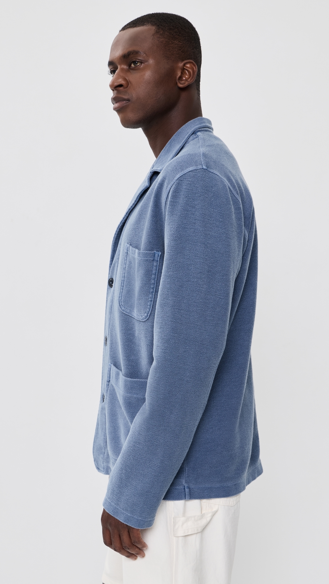 American Twill Terry Blazer Union Blue