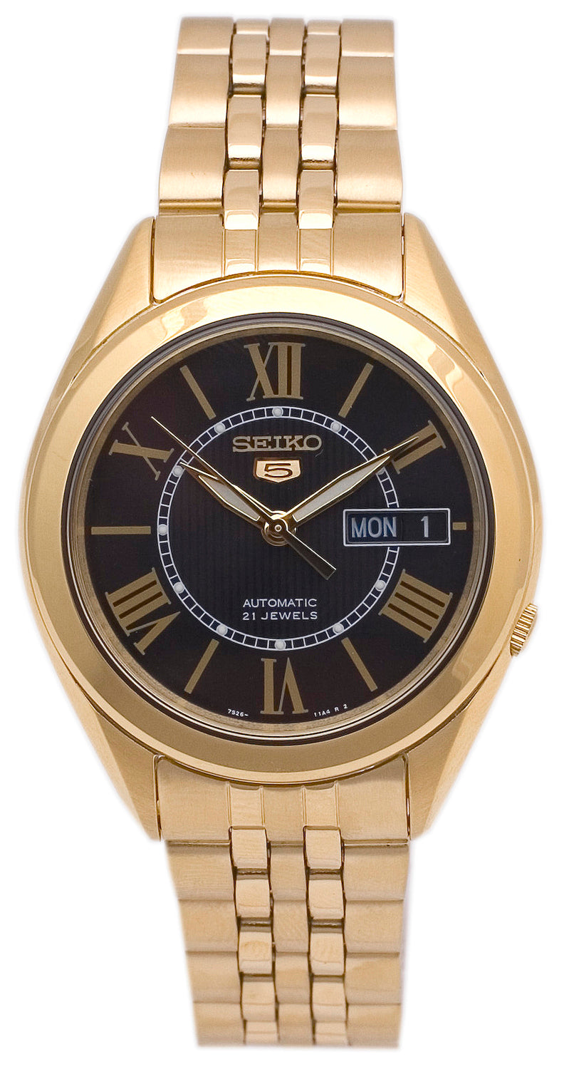 Men's Series 5 Vintage Black Dial Watch