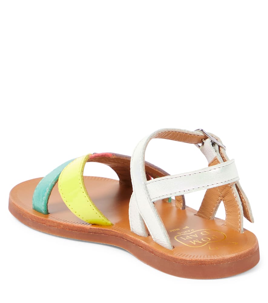 Pom d'Api Plagette Oto leather sandals
