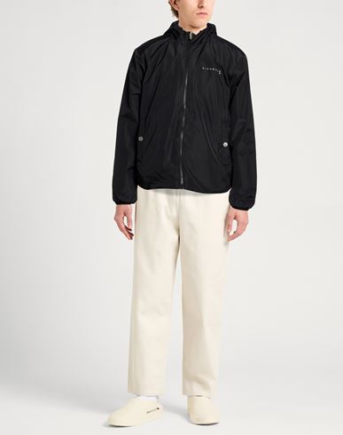 Man Jacket Black Size 40 Polyester