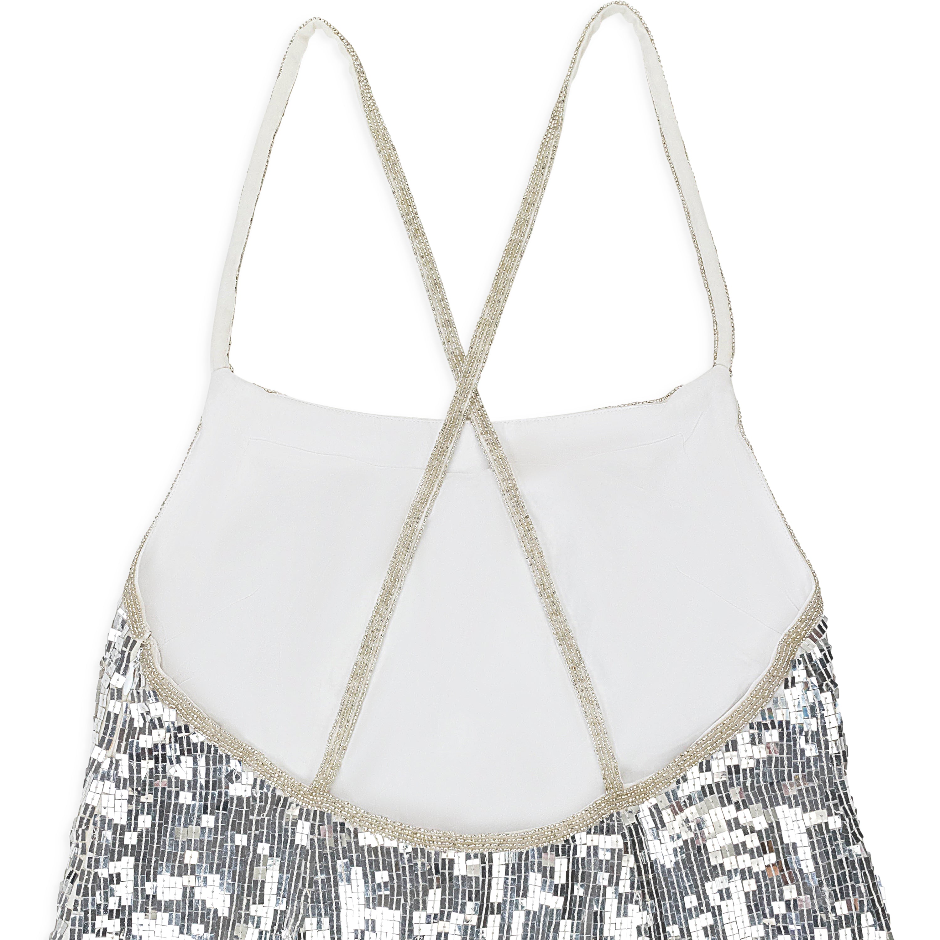 SEQUIN SILVER DRESS