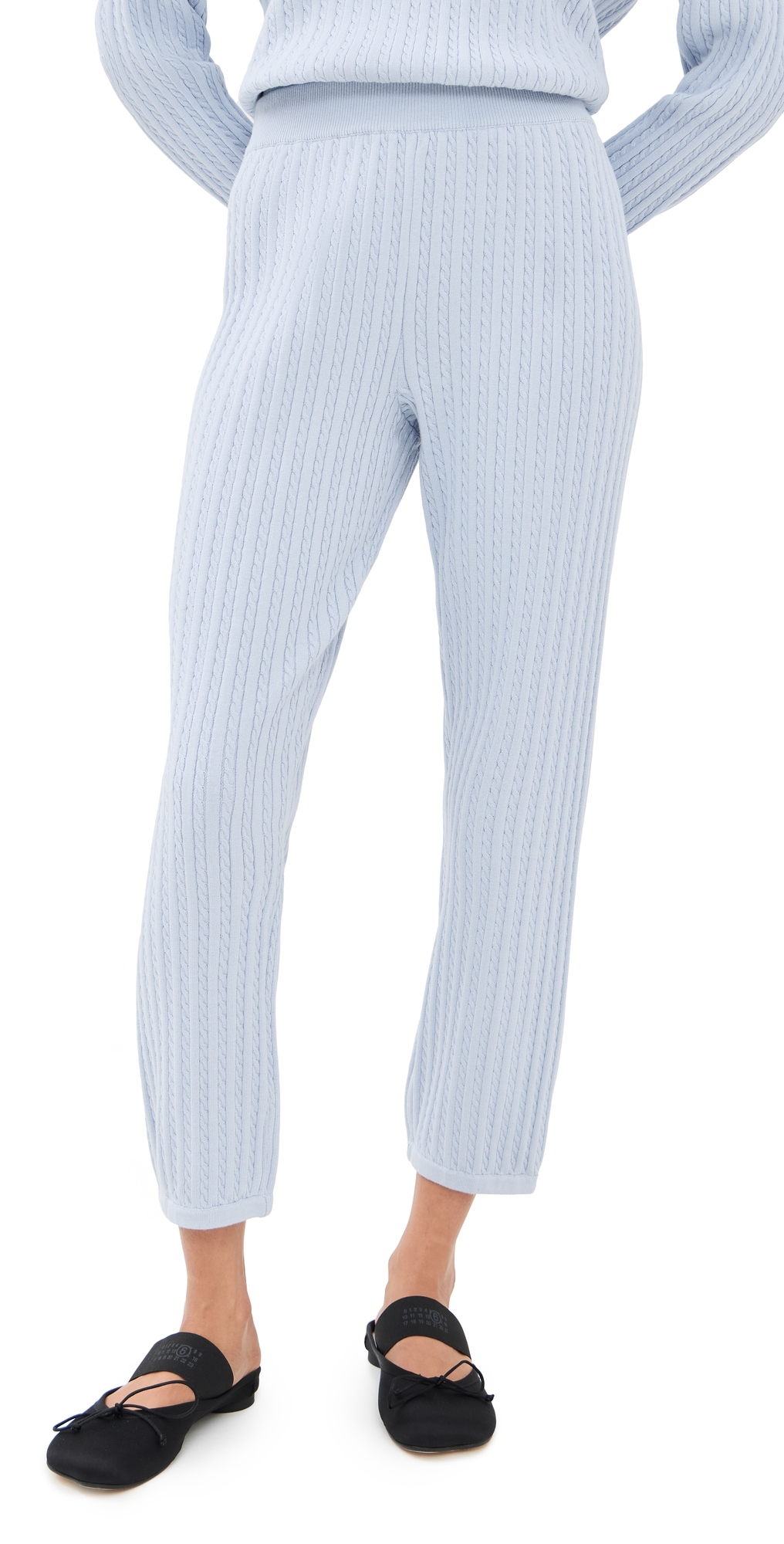 Cable Joggers Blue Haze