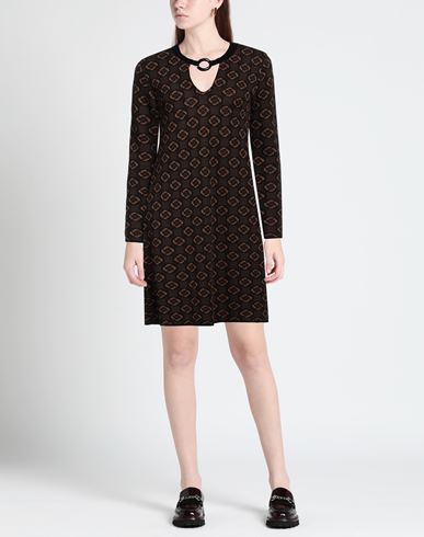 Siyu Woman Mini dress Chocolate brown Size 4 Merino Wool