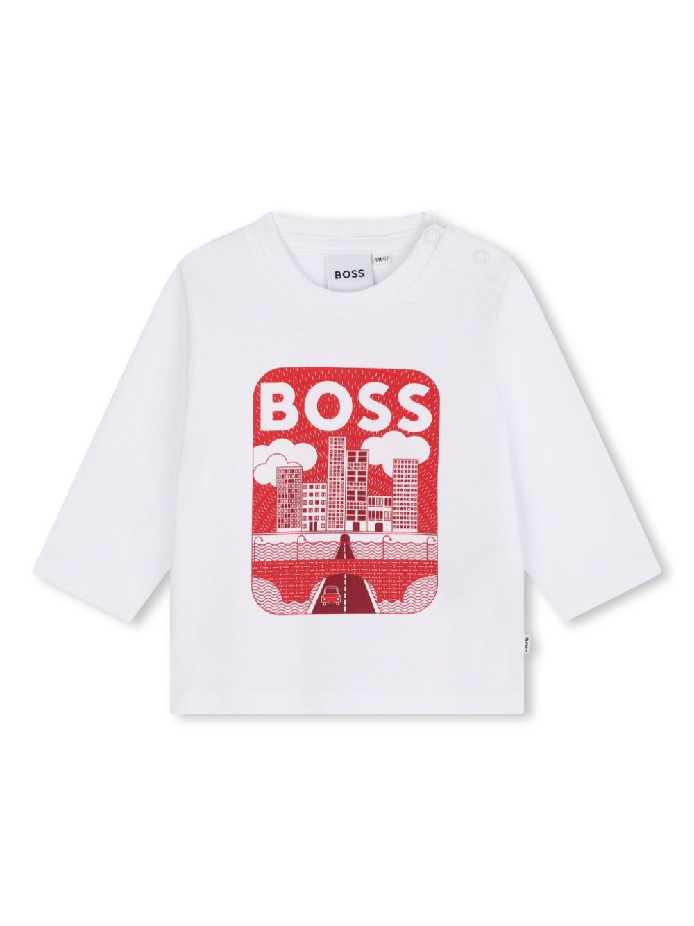 Logo-print cotton T-shirt - White