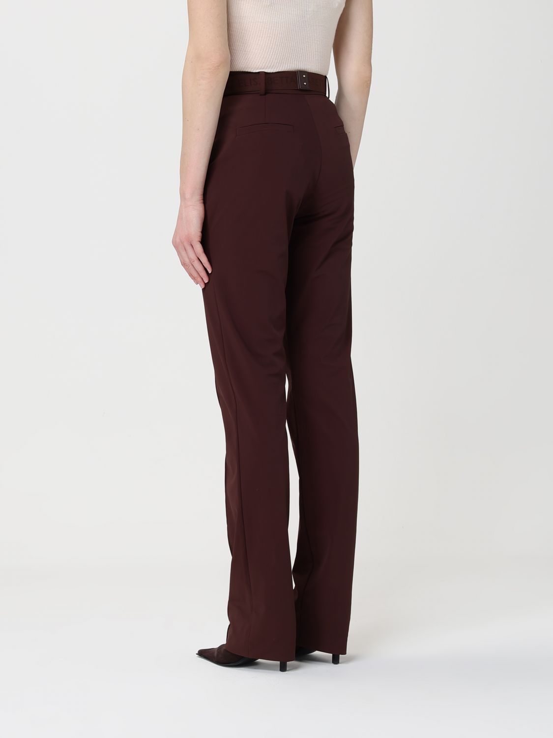 Pants Woman color Brown