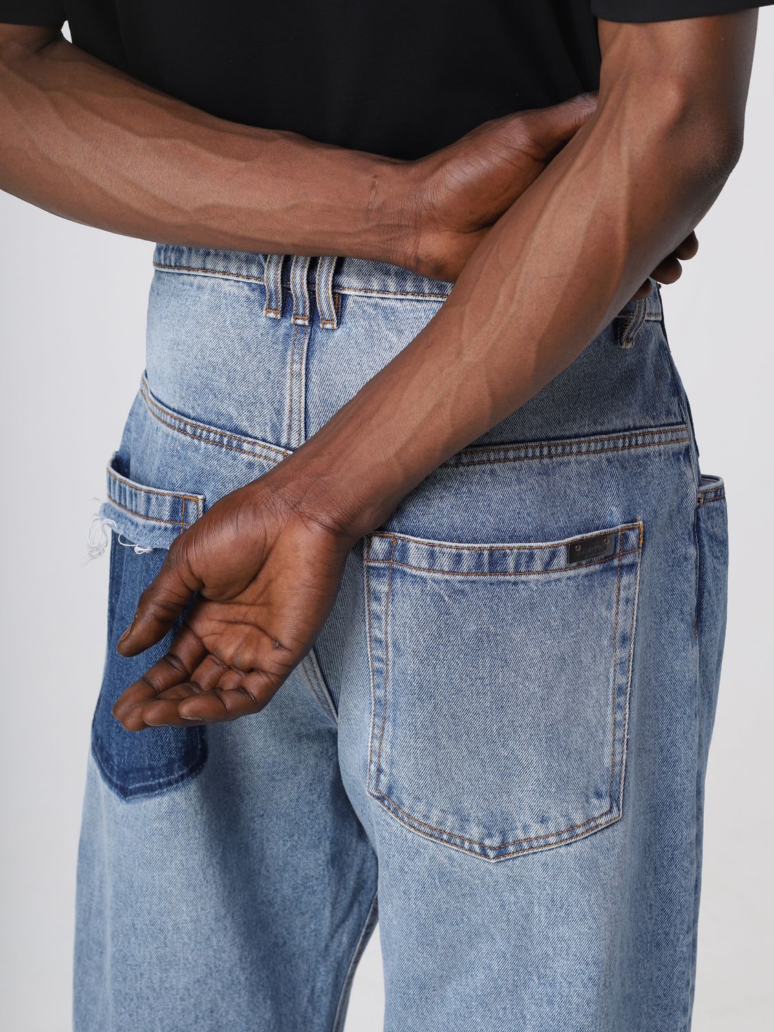 Jeans Men color Denim