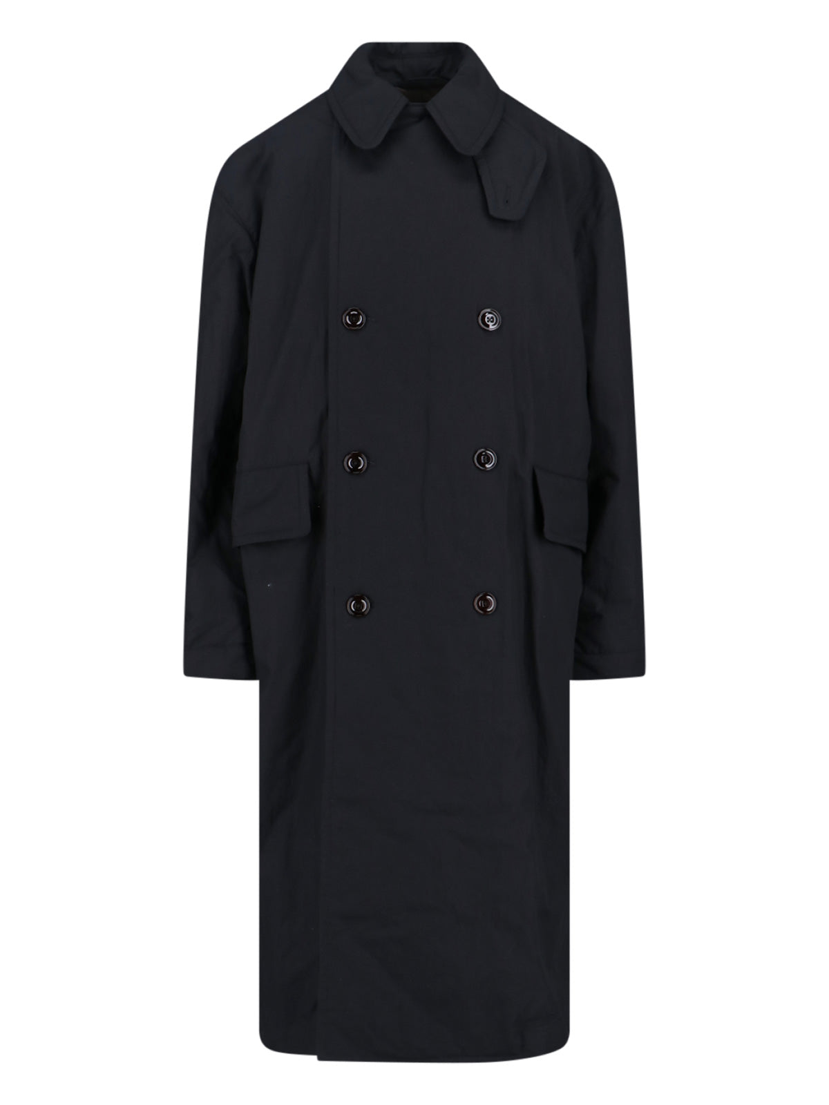 Cotton-Nylon Jacket with Corozo Buttons