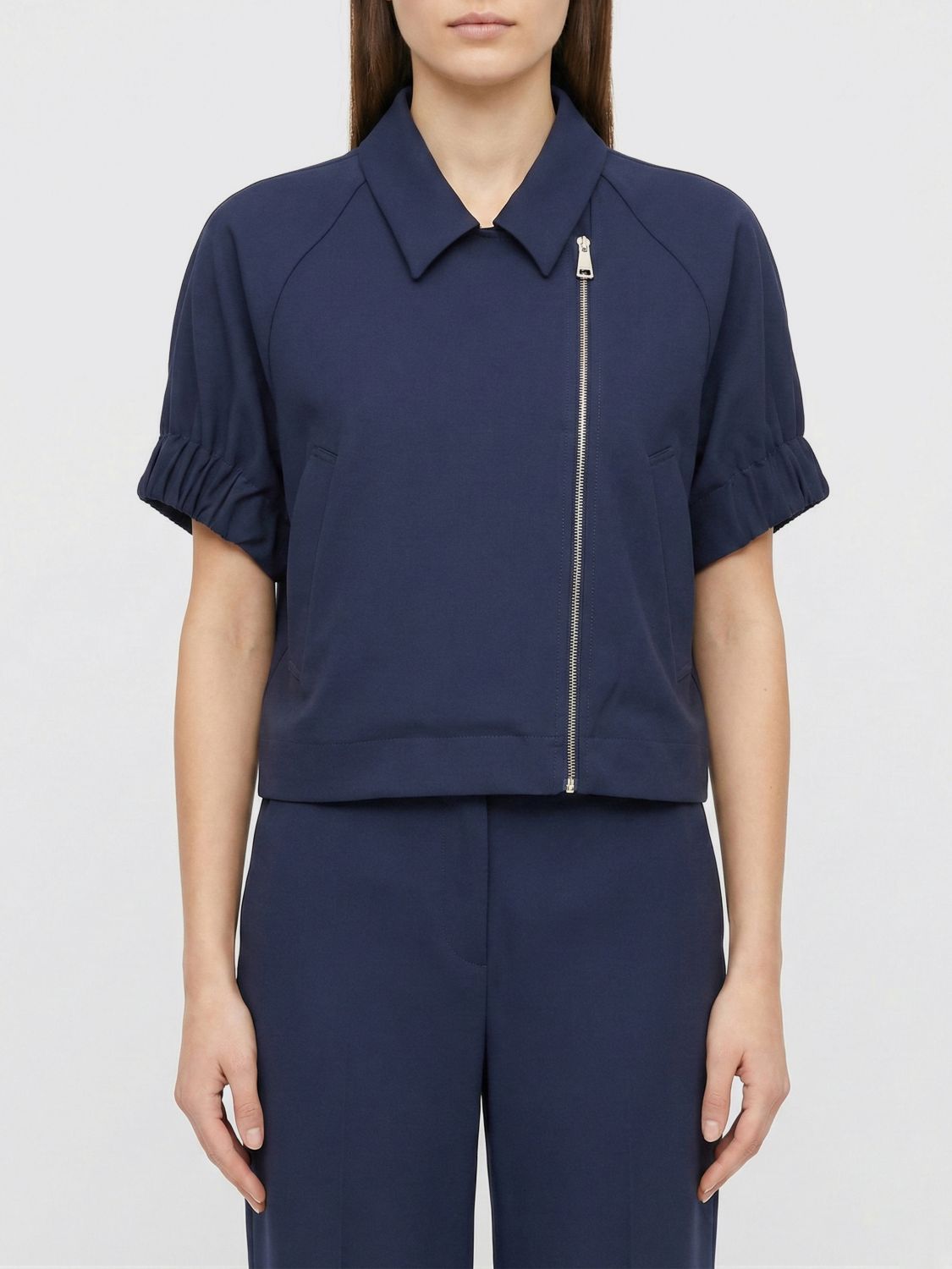 Jacket Woman color Blue