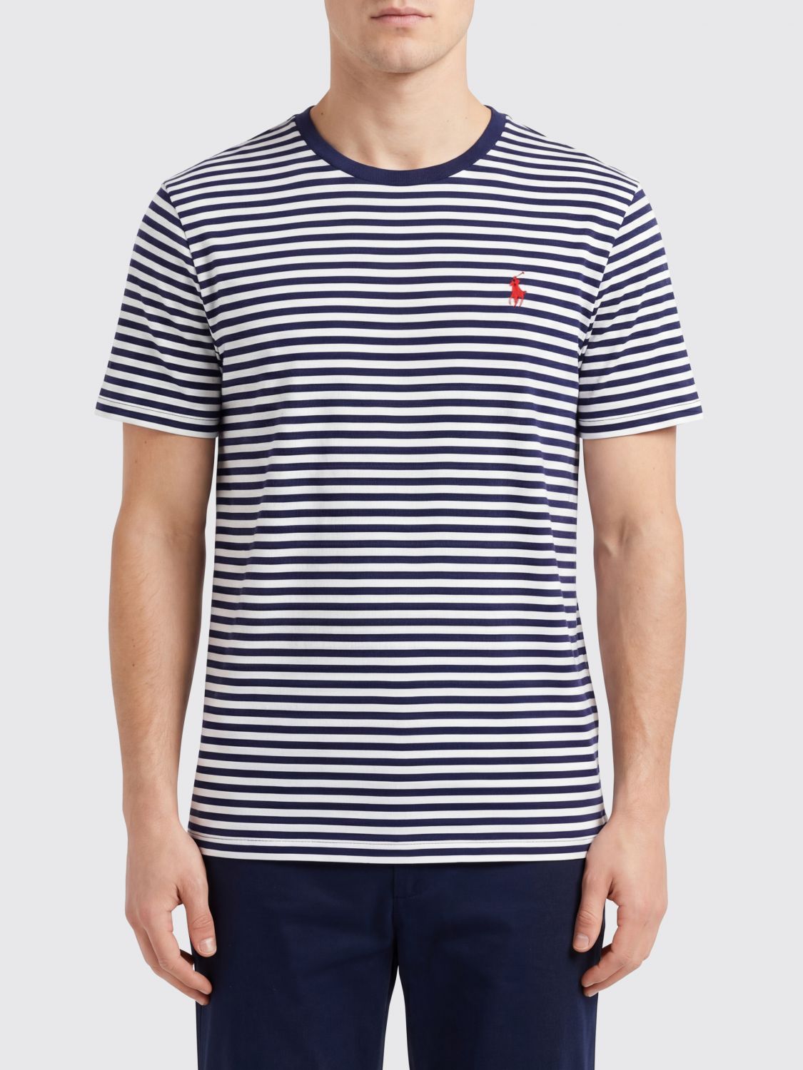 Striped T-shirt - White