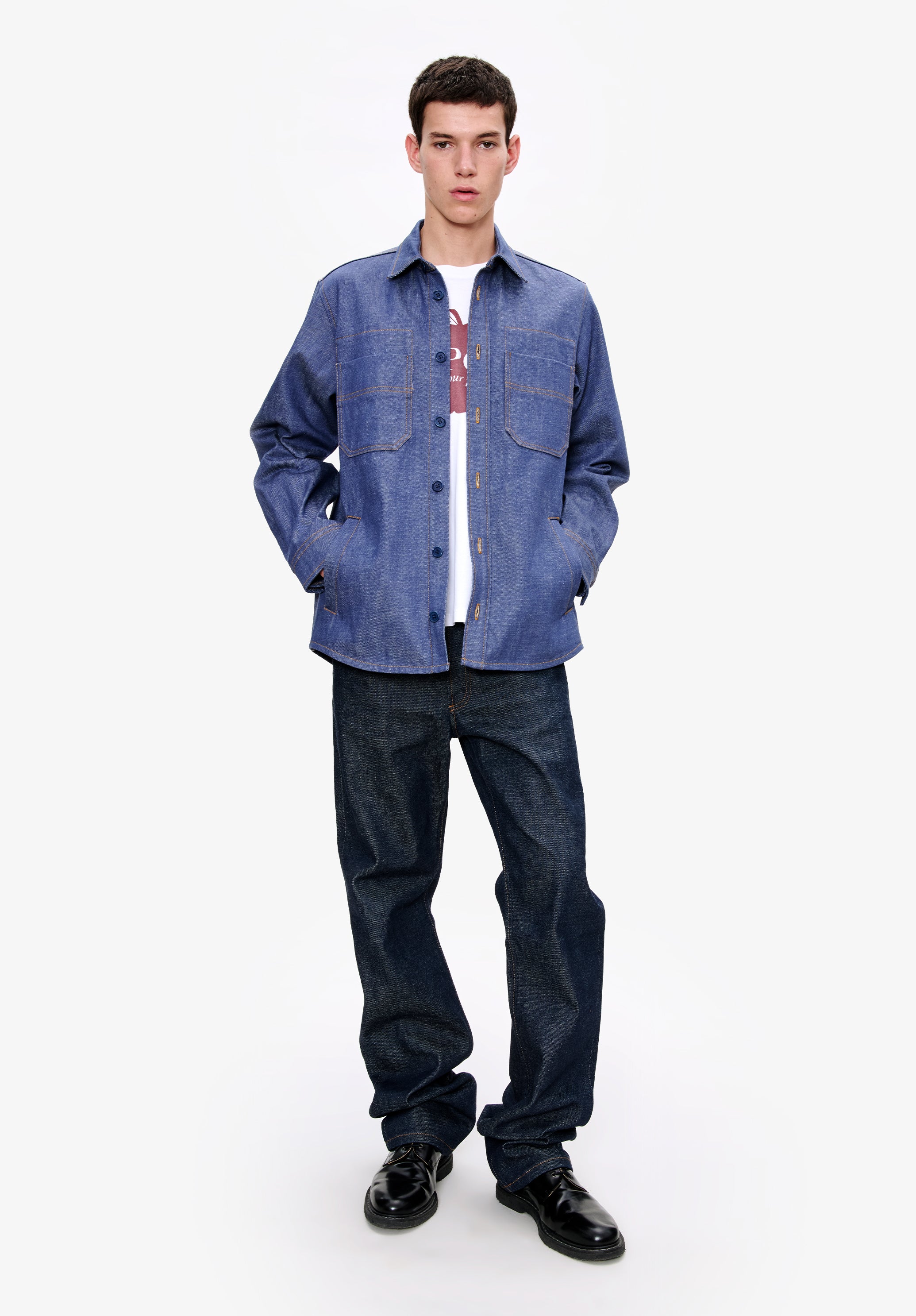 A. P.C. Noah Jacket Mens XS Blue