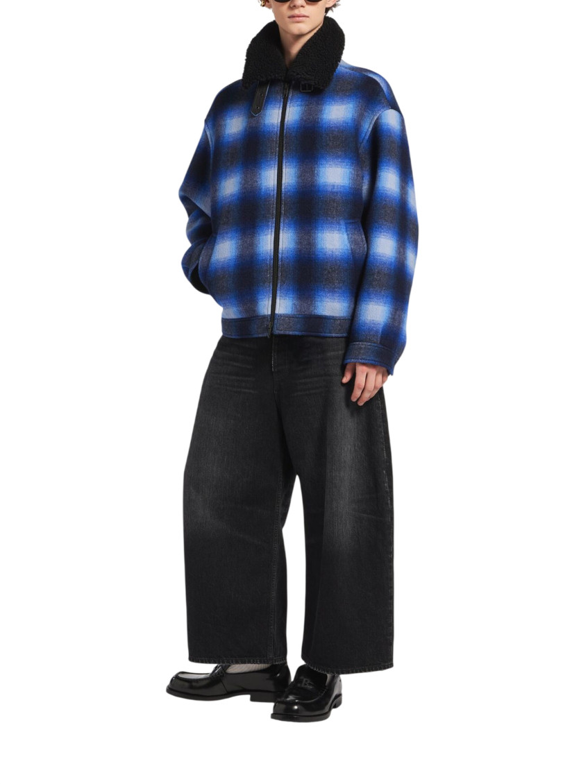 Flannel Bomber Jacket