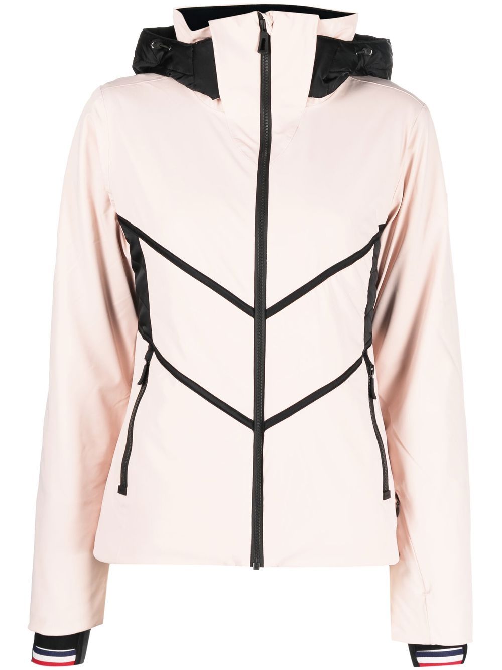 React zip-up ski jacket - Pink