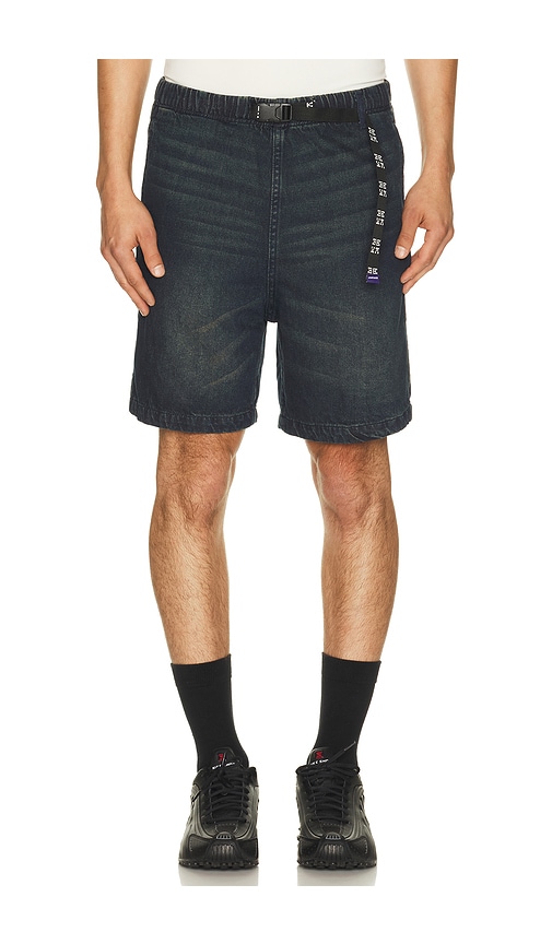 Deva States Stroll Denim Shorts in Blue. L. Also in M, S, XL/1X, XXL/2X