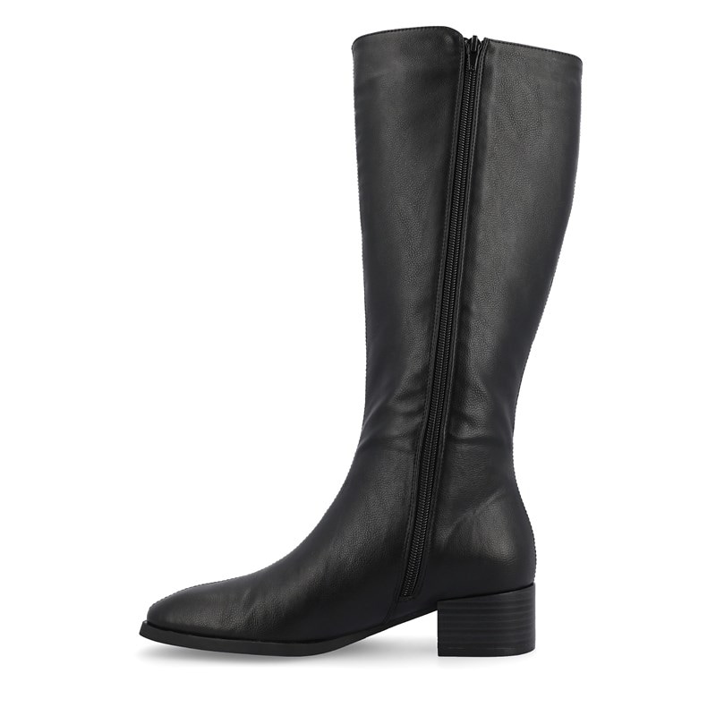 Women's Devri Wide Calf Tall Boots (Black)
