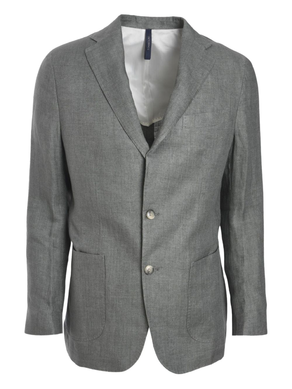 Tombolini linen blazer - Green