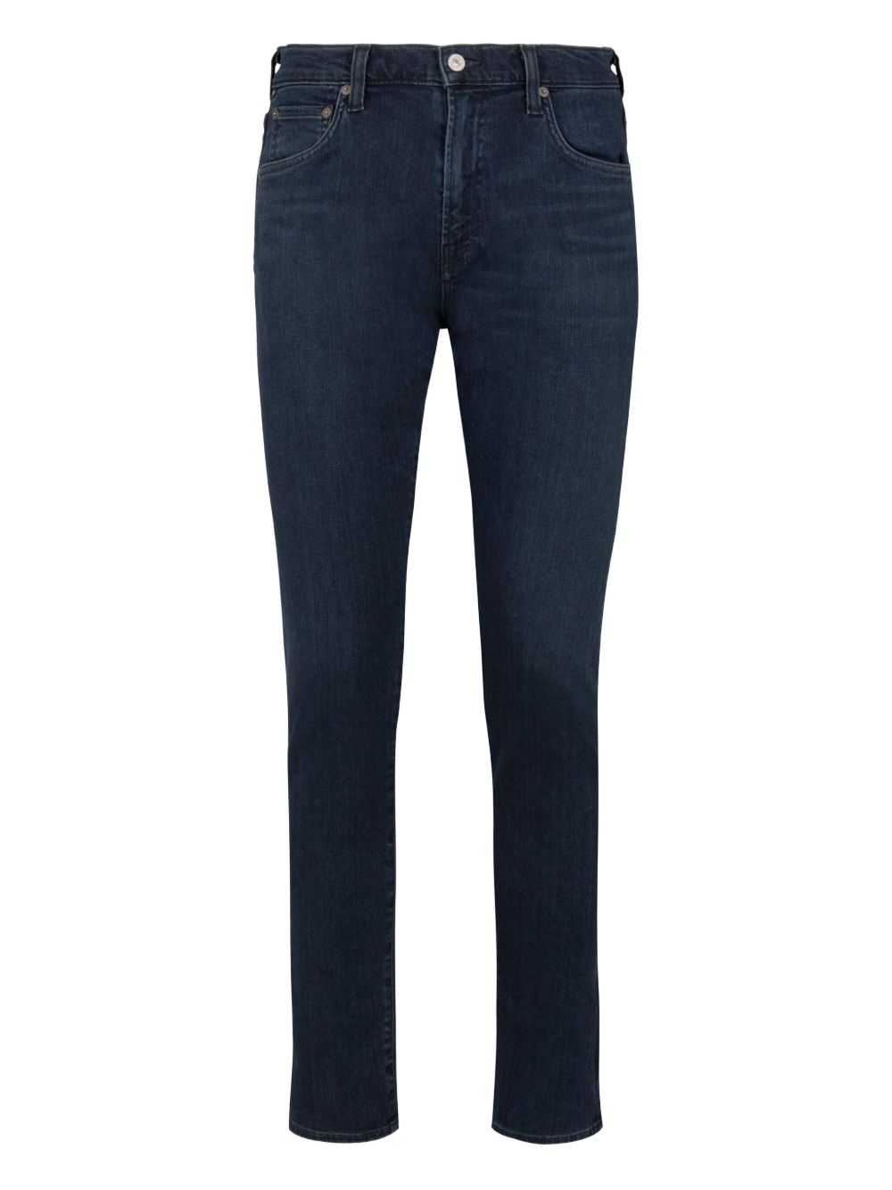 Logo-patch jeans - Blue