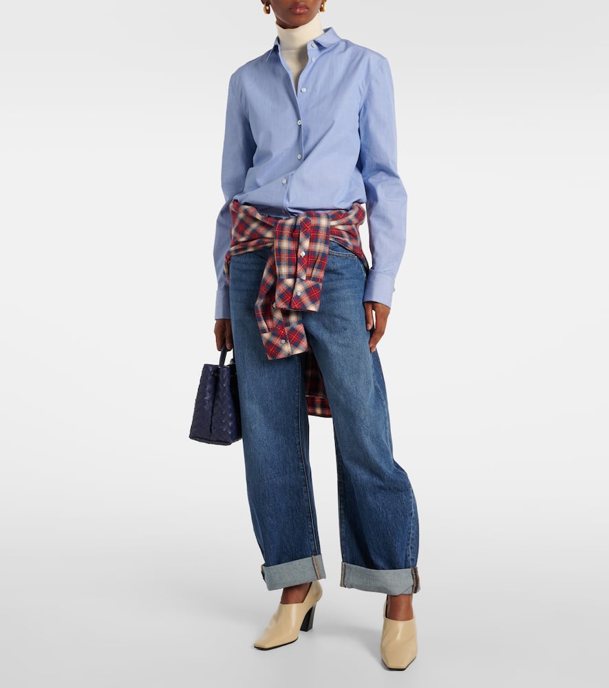 The Bubble barrel-leg jeans