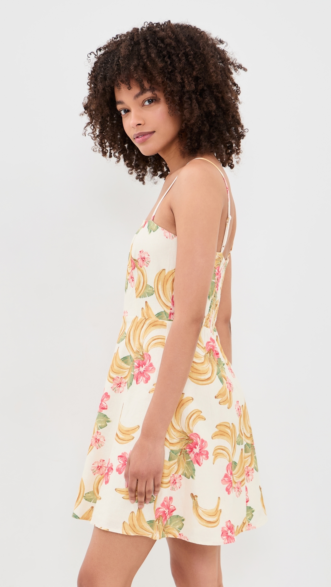 Havana Mini Dress Cream Bananas