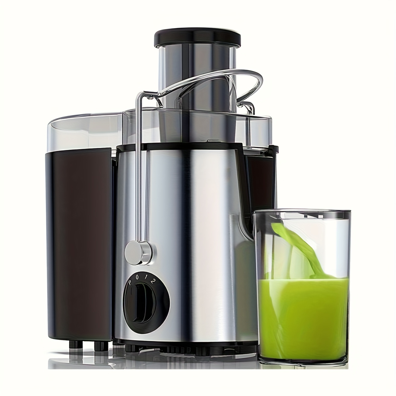TEMU Centrifugal Juicer, 3-inch Wide Mouth Juicer - High Speed 18000 Rpm Electric Juicer Suitable For Whole Fruits And Vegetables - Easy To , Bpa