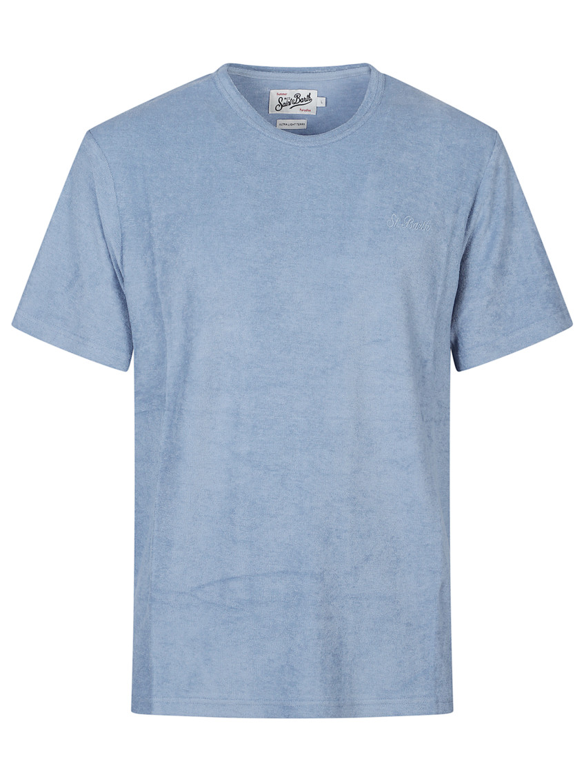 Light Blue Crew Neck T-Shirt