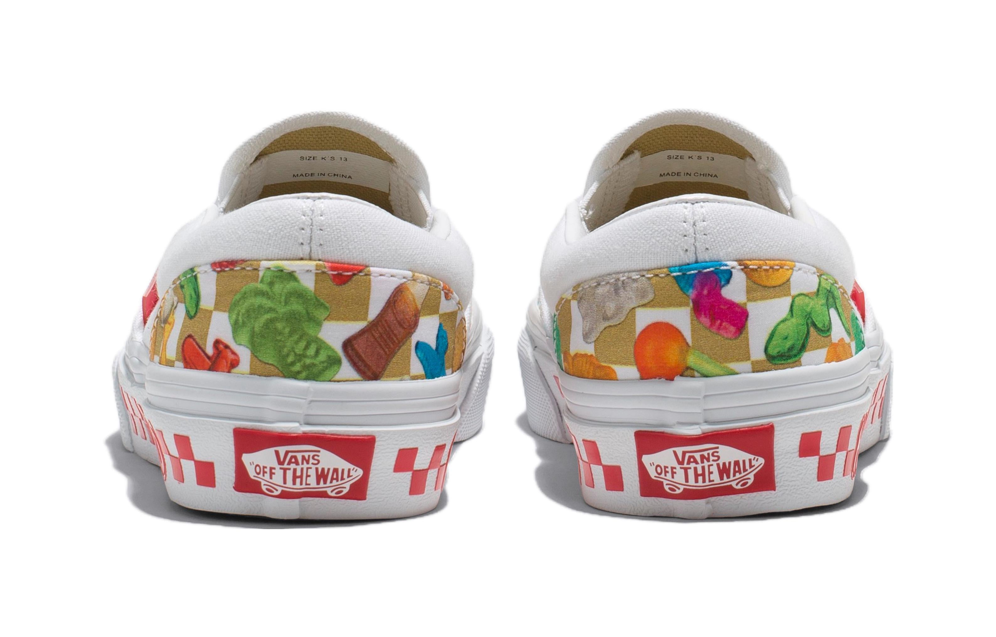 (PS) x Haribo Classic Slip-On 'White Multi'