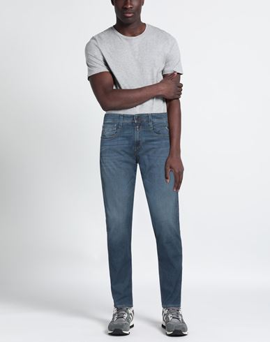 Man Denim pants Blue
