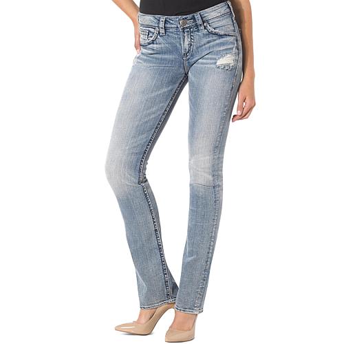 "Suki Mid Rise Baby Bootcut Jeans