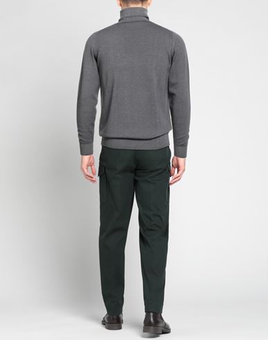 Man Turtleneck Grey Size S Merino Wool